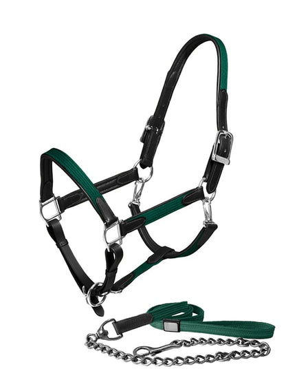 Leather Halter & Lead Rope Equestrian Stockholm Leather Halter & Lead Rope vista principal