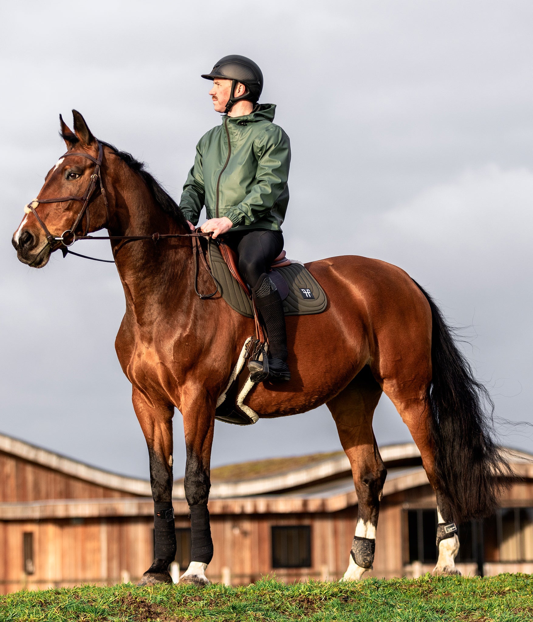Accesorio Raintech Shorts Men's Waterproof chaqueta de equitación Horse Pilot para equitación - vista 11
