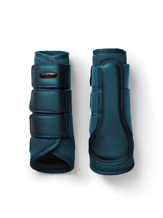 Protectores Doma Mesh Teal Blue Equestrian Estockholm - vista principal