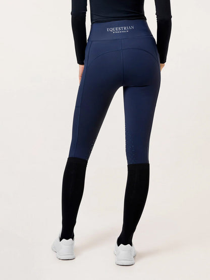 Riding Tights Movement Equestrian Stockholm Riding Tights Movement Navy vista principal