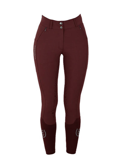 Riding Breeches Elite Equestrian Stockholm Riding Breeches Elite Merlot vista principal