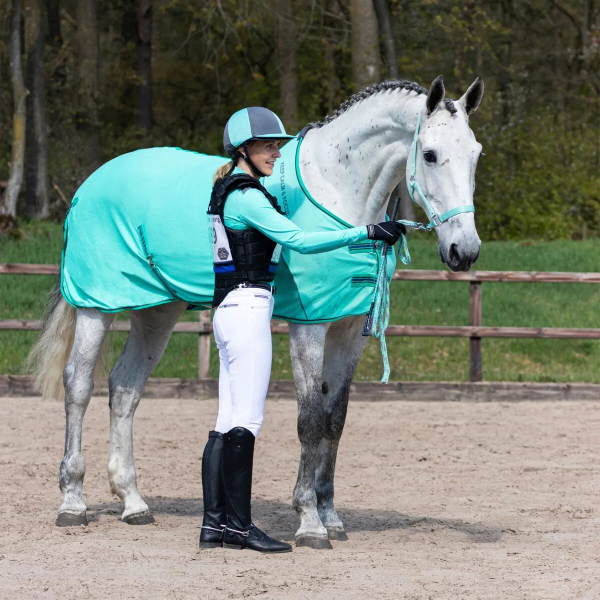 Number bib QHP para equitación - vista 18