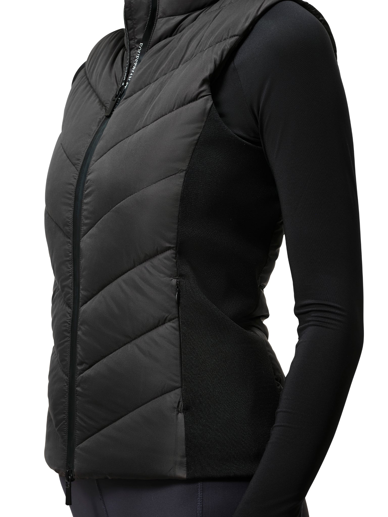 Versatile Vest Equestrian Stockholm Versatile Vest Black detalle 4