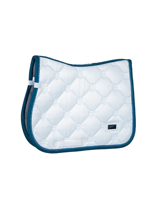 de salto Original Equestrian Stockholm mantilla de salto White Blue para equitación