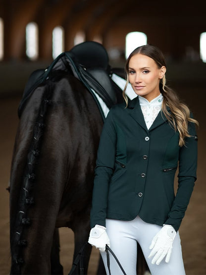 Riding Gloves Motion Equestrian Stockholm Riding Gloves Motion White detalle 4