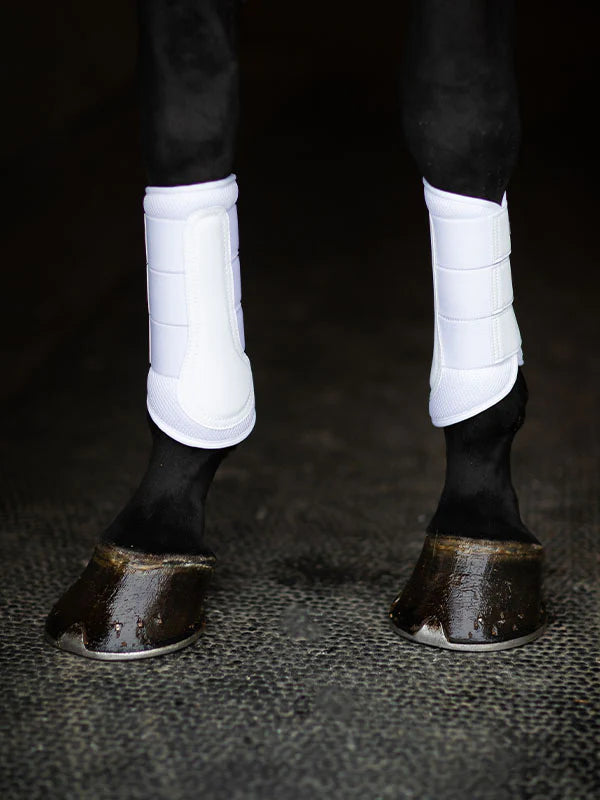 Protectores Doma Mesh White Plata Equestrian Stockholm para equitación - vista 5
