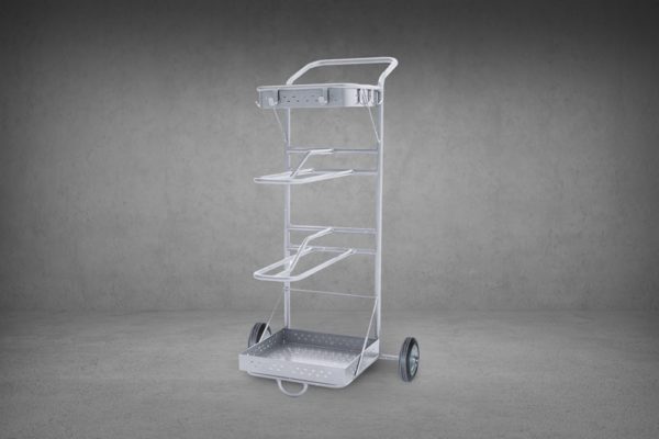 Carrito Sattelwagen para 2 monturas Alfako