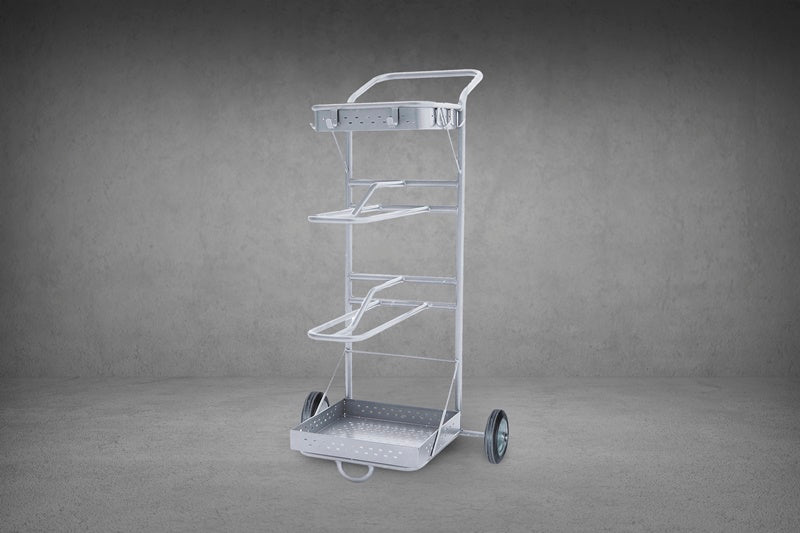 Carrito Sattelwagen para 2 monturas Alfako