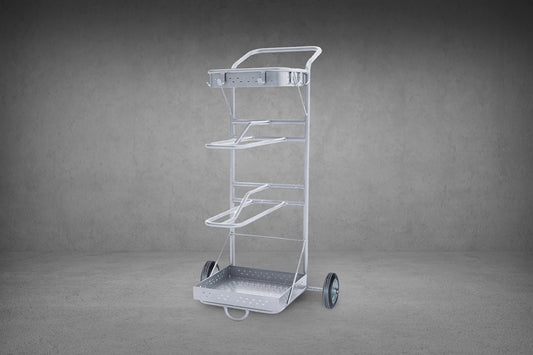 Carrito Sattelwagen para 2 monturas Alfako