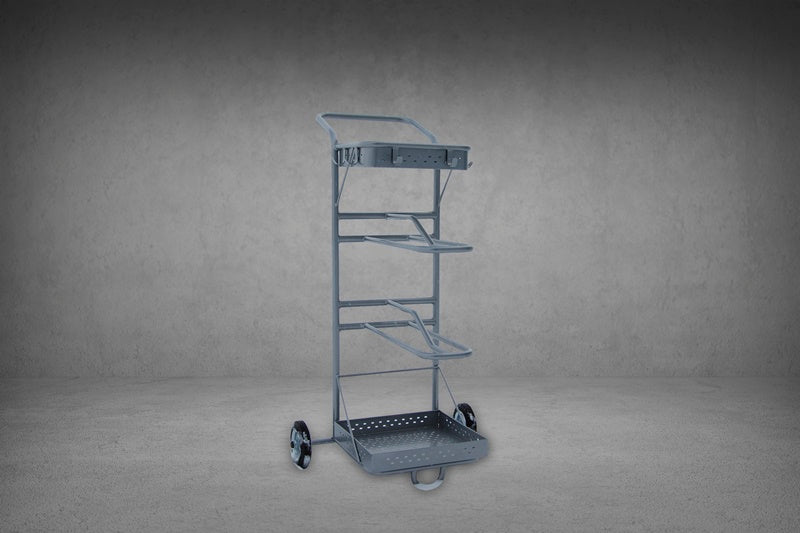 Carrito Sattelwagen para 2 monturas Alfako