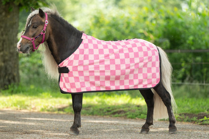 Manta para caballo HKM Fleece Rug for Shettys Henni detalle 4