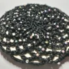 Redecilla Pelo Negro Espiral Crystals DV